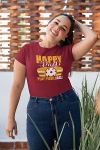 plus size t shirt mockup of a happy woman in her patio 31034 1