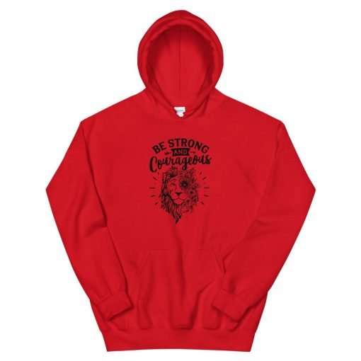 unisex heavy blend hoodie red front 604596f5e111c