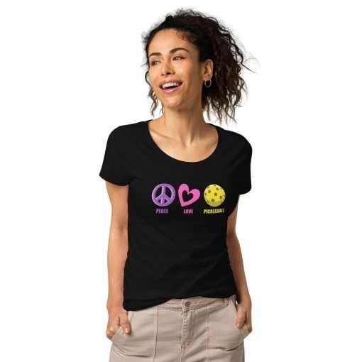 womens basic organic t shirt deep black front 2 624dd0544d025
